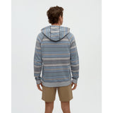 TENTREE - WOODROW HOODIE | Graphite Multi Stripe