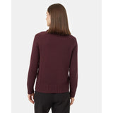 TENTREE - HIGHLINE WOOL TURTLENECK SWEATER | Mulberry