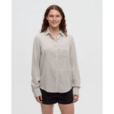 TENTREE - SLOAN SHIRT | Clay/Railroad Stripe