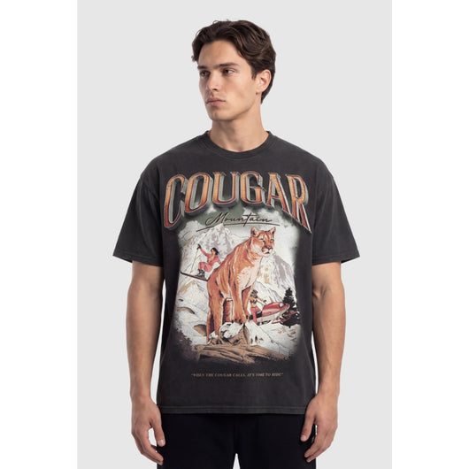 TEAMLTD - COUGAR MOUNTAIN TEE | Vintage Black