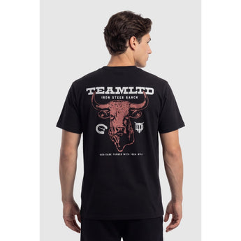 TEAMLTD - IRON STEER TEE | Vintage Black