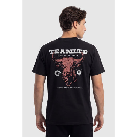 TEAMLTD - IRON STEER TEE | Vintage Black
