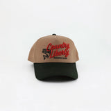 COUNTRY LIBERTY - FISHING CLUB HAT | Green/Tan