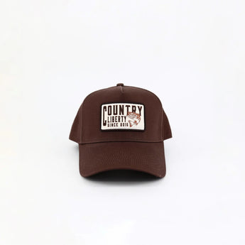 COUNTRY LIBERTY - TWO-TONE REEL IT IN HAT | Faded Brown