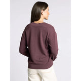 THREAD & SUPPLY - MANAL TOP | WINE HEATHER