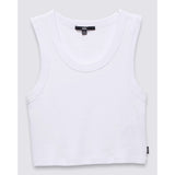 VANS - DREW RIB TANK TOP | SCLS WHITE