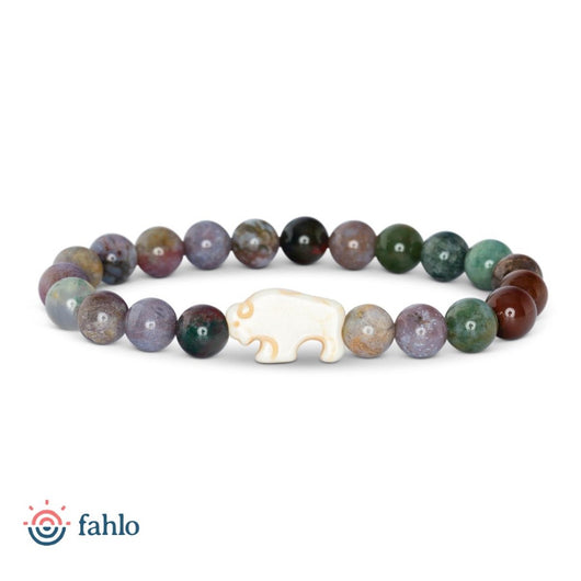FAHLO - BISON TRACKING BRACELET | Prairie Stone