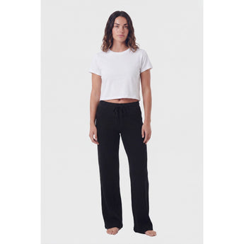 TEAMLTD - EVERYDAY WAFFLE LOUNGE PANT | Black