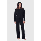 TEAMLTD - EVERYDAY WAFFLE LOUNGE PANT | Black