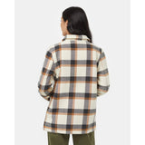 TENTREE - FLANNEL UTILITY JACKET | Vintage White/Modern Plaid