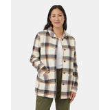 TENTREE - FLANNEL UTILITY JACKET | Vintage White/Modern Plaid