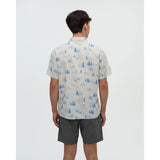 TENTREE - REDWOOD SHIRT | White Oak Heather/Lake Sasquatch