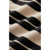 Z SUPPLY - MATTIE STRIPED MINI DRESS | Ash Black