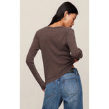 Z SUPPLY - ARLET MINI THERMAL TOP | Dark Chocolate