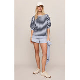 Z SUPPLY - EVERYDAY FRENCH TERRY STRIPED CREW | Eclipse