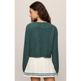 Z SUPPLY - STAND IN CROPPED SWEATER | Emerald Cove