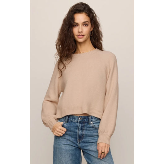 Z SUPPLY - COMING UP SWEATER | Soft Ecru
