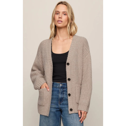 Z SUPPLY - WHITMORE CARDIGAN | Light Khaki