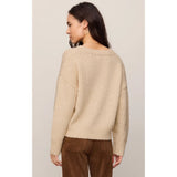 Z SUPPLY - BOLTON BOUCLE SWEATER | Chalk