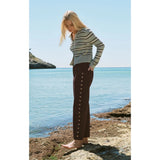 Z SUPPLY - MEDINA COZY STRIPE CARDIGAN | Aqua Cloud