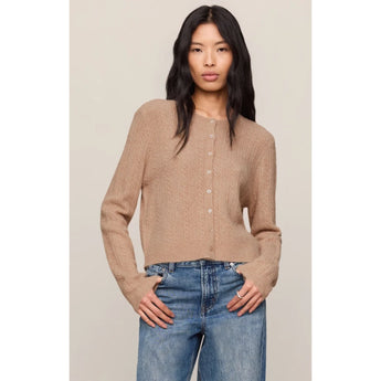 Z SUPPLY - MEDINA POINTELLE CARDIGAN | Macaroon