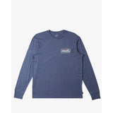 BILLABONG - WALLED LS TEE | SLATE BLUE