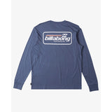 BILLABONG - WALLED LS TEE | SLATE BLUE