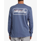 BILLABONG - WALLED LS TEE | SLATE BLUE