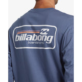 BILLABONG - WALLED LS TEE | SLATE BLUE