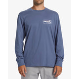 BILLABONG - WALLED LS TEE | SLATE BLUE