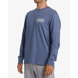 BILLABONG - WALLED LS TEE | SLATE BLUE