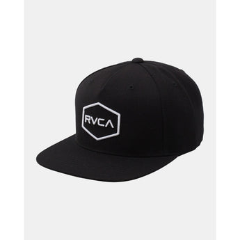 RVCA - COMMONWEALTH SNAPBACK HAT | BLACK