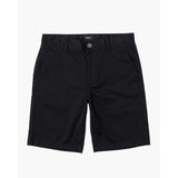 RVCA - WEEKEND STRETCH CHINO SHORT | BLACK