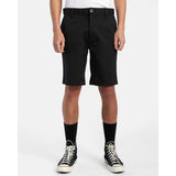 RVCA - WEEKEND STRETCH CHINO SHORT | BLACK