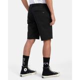 RVCA - WEEKEND STRETCH CHINO SHORT | BLACK