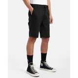 RVCA - WEEKEND STRETCH CHINO SHORT | BLACK