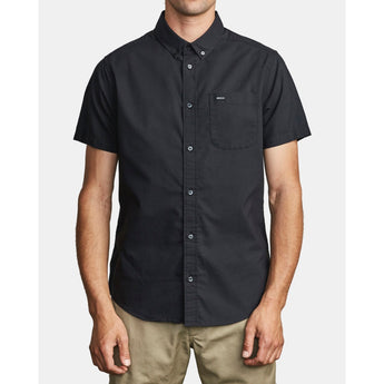 RVCA - THAT'LL DO STRETCH SS BUTTON-UP | BLACK