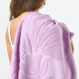 ALOHA COLLECTION - Heipua Beach Towel | Lavender