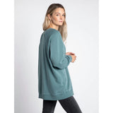 THREAD & SUPPLY - HANGOUT TOP | WASHED HUNTER GREEN
