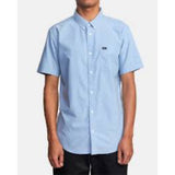 RVCA - THAT'LL DO STRETCH SS BUTTON-UP | OXFORD BLUE