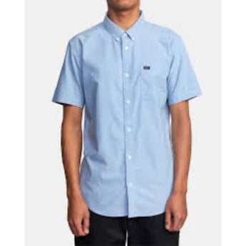 RVCA - THAT'LL DO STRETCH SS BUTTON-UP | OXFORD BLUE