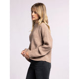 THREAD & SUPPLY - LANA SWEATER | HEATHER MOCHA