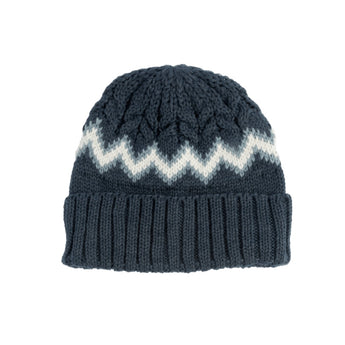 COAL - MEADOWS BEANIE | Navy Off White