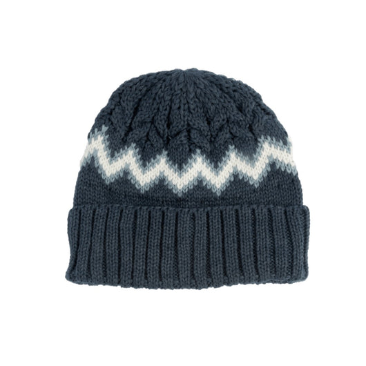 COAL - MEADOWS BEANIE | Navy Off White
