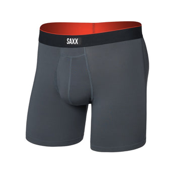SAXX - MULTI-SPORT MESH BOXER BRIEF | Turbulence w/ Black