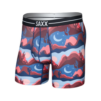 SAXX - VOLT BREATHABLE MESH BOXER BRIEF | Canyon Daze Red Clay