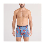 SAXX - DAYTRIPPER BOXER BRIEF FLY (3-PACK) | Santathalon Stripe Navy