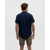 TENTREE - LAKE LIFE MANCOS SHIRT | Midnight Blue/Lake Life