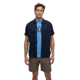 TENTREE - LAKE LIFE MANCOS SHIRT | Midnight Blue/Lake Life