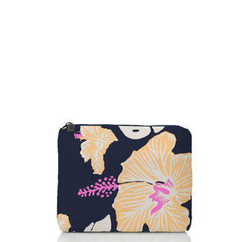 ALOHA COLLECTION - Small Pouch | Pape'ete Neon Moon Navy